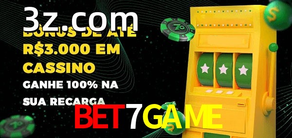7gams melhor bônus de depósito